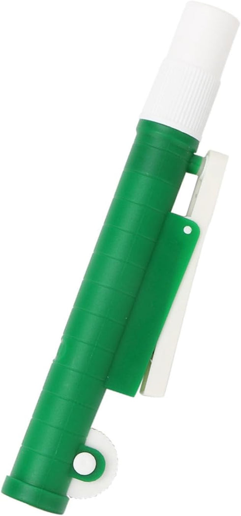 10ml Pipette Pump, Lab Tool for Glass and Plastic Pipettes, Suction Power (Green)