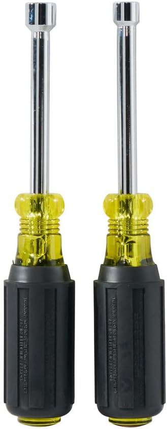 Tool Set, Made in USA, Magnetic Nut Driver Set with Sizes 1/4 and 5/16-Inch, 2-Piece - Klein Tools 630M