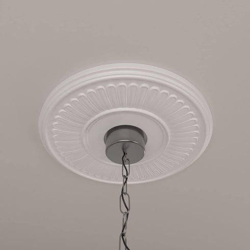 15 3/4"OD 3 7/8"ID 3/4"P 7") x x Berkshire Ceiling Medallion (Fits Canopies up