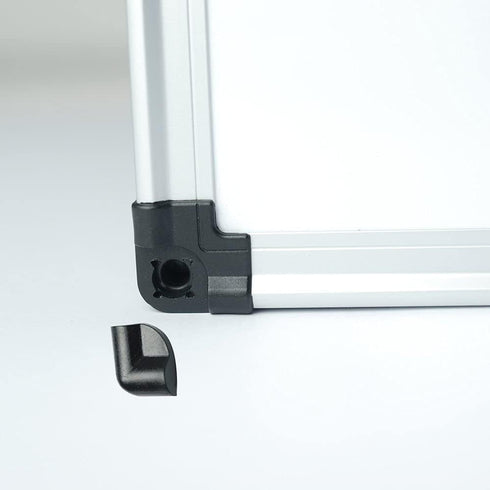 XBoard Magnetic Dry Erase Whiteboard 24 x 18 Inch, Small Hanging White Board with Marker Tray