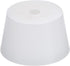MECCANIXITY Silicone Rubber Tapered Plug, 44mm to 55mm with Hole, White for Laboratory Use