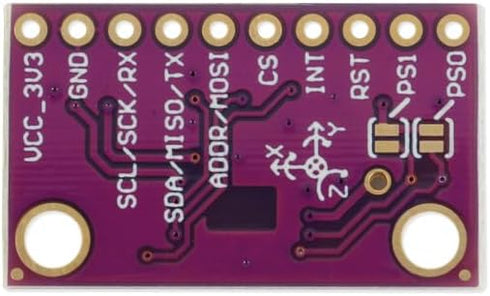 BNO080 Nine Axis Sensor Module BNO085, AR VR High Accuracy Accelerometer Gyroscope Magnetometer 9DOF AHRS IMU