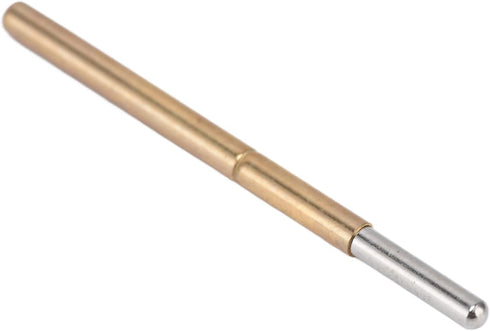 Spring Contact Probe, 100PCS Round Pogo Pins, Mini Size Stainless Steel Wire with Brass Plunger for Soldering