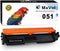 MxVol Compatible Toner Cartridge Replacement for Canon 051 051H (2168C001), 1 Pack Black for Various Printers