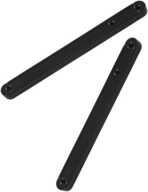 Kisangel 2pcs Side Mount Drawer Slides with Wheels for Cabinet Wardrobe Bedside