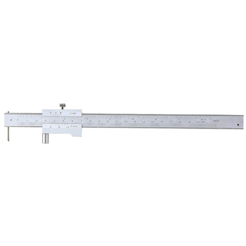 Vernier Caliper 200mm/8in Measuring Caliper, Dual Calibration Inch/Metric for Marking Gauge