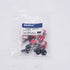 Twidec 6Pcs Mini Momentary Toggle Switch DPDT 3 Position 6 Pins (0N)-Off-(ON) Miniature Toggle Switch with Waterproof
