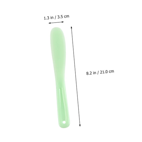 5 Pack Baluue Facial Mask Plate Mixing Spoon Easy to Clean Reusable Beauty Tool for Diy Face Mask