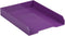 JAM PAPER Purple Stackable Paper Trays - Desktop Document, Letter, & File Organizer Tray - Sold Individually