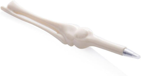 EOM 4pcs White Bone Ball Pen Gift for Nurse Radiographer, Femur Finger Spine Tibia Fibula Crazy Stationery Student Kid