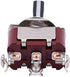 Twidec Heavy Duty Rocker Toggle Switch 16A 250V - SPDT 3 Position ON/Off/ON Switch with Black Handle