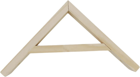 2 7.8"x7.8" Dnyta Pcs Rustic Wall Mount Wood Shelf Brackets, Unfinished Solid Wood Bracket Pendant Light Lamp Hanging