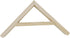 2 7.8"x7.8" Dnyta Pcs Rustic Wall Mount Wood Shelf Brackets, Unfinished Solid Wood Bracket Pendant Light Lamp Hanging