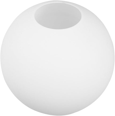 VILLCASE Frosted Glass Globe Lampshade 8-inch Diameter with 3-inch Neck, Hanging Pendant