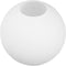 Ipetboom Frosted White Glass Globe Lamp Shade 80mm round Ball Replacement for Wall