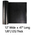 NABOWAN Solid Rubber Sheets, Strips, Rolls 1/8" Thick x 12" Wide x 47" Long, Thin Neoprene for DIY Gasket Material