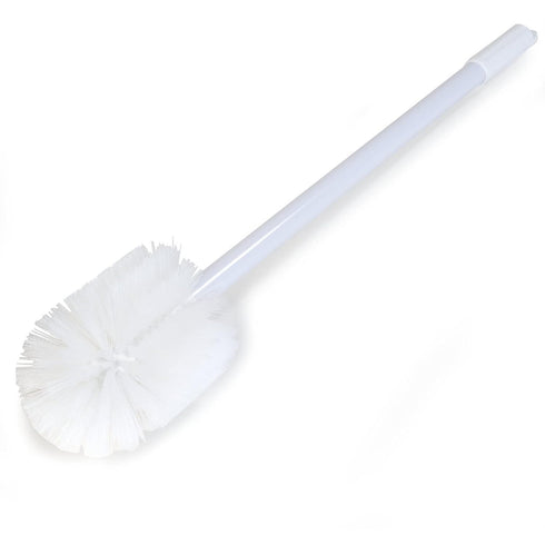 SPARTA Industrial Tank Brush, Pipe Brush with Handle, 5 Inch, Polyester Bristle, White for Commercial Kitchens