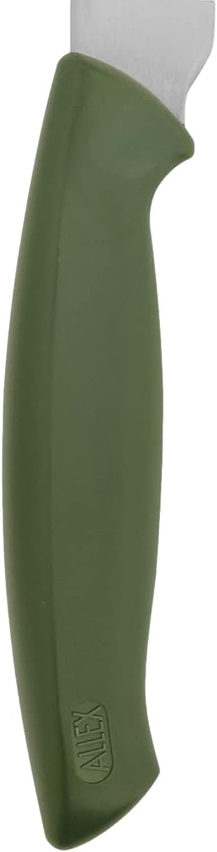 ALLEX 8" Insulation Knife with Sheath, Japanese Stainless Steel Cutter, Serrated Sharp Duct Knife Tool, Made in JAPAN