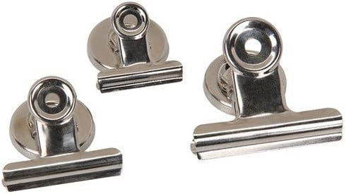 3 Piece Magnetic Bulldog Clip Set by Pittsburgh