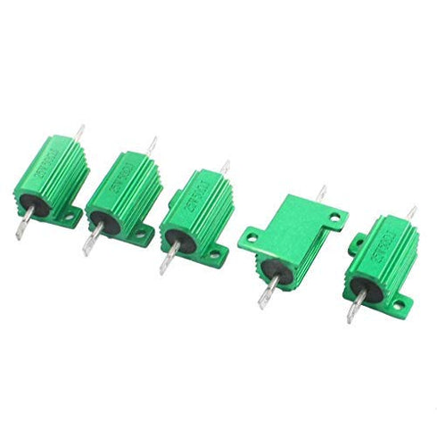 Yohii Wirewound Resistors 25W 50 Ohm Aluminum Resistors - 5pcs (G7.23)