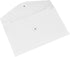 VANRA Kraft String Envelope File Folder, Project Pockets Document Organizer, Flat-No Expansion A4 Size (White, Pack of