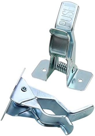 Harrier Wall-Mount Spring Clamps, 10-Pack for Tools, Rakes, and Brooms
