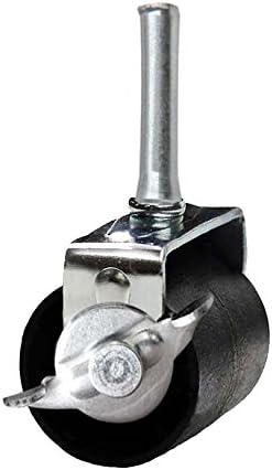 Heavy Duty Caster Wheels Set of 4 (Two Locking, Two Non-Locking) for Metal Bed Frame