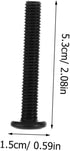 Uonlytech 88pcs Heavy Duty Tv Stand Mounting Screws Mount Screws Kit Wall Mount Hardware for Frameless Tvs Monitor