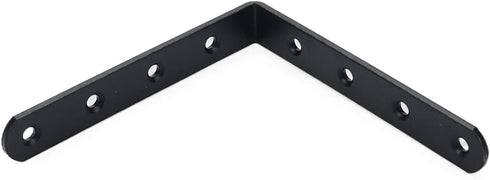 5" 5" 4pcs Corner Bracket x L Brackets Black Shelf Bracket Corner Brace