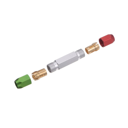 Aluminum Alloy Pin Gage Handle 10-11mm Clamping Range, Go No Double End Gauge Handle for Industrial Tools