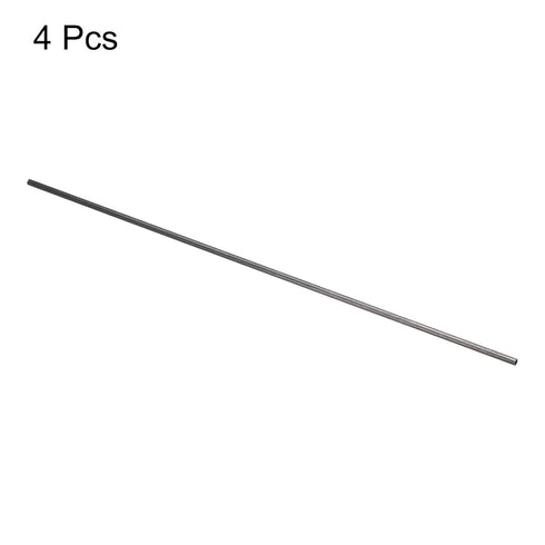 uxcell 4Pcs Carbon Fiber Tube 1.5 x 2.5 x 200mm Pultruded Tubing for RC Airplane Quadcopter Arm