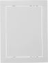 6" x 8" White Plastic Access Panel Door for Plumbing, Electricity, and Alarm Wall Access