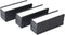 C Channel Magnetic Label Holders 1x3 Inches with Paper Inserts, Pack of 30, Magnetic Data Card Holders