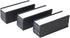 C Channel Magnetic Label Holders 1x3 Inches with Paper Inserts, Pack of 30, Magnetic Data Card Holders