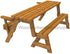 DIY Convertible Folding Bench/Picnic Table Plans