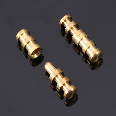 Pack of 15 Metal Table Pins, Dowels, Table Bolt Sleeve Connectors for Table Leaf Hardware