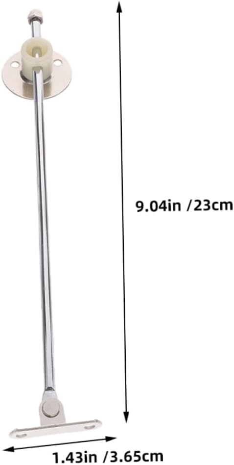 6pcs Uonlytech Cabinet Support Rods Durable Iron Hinge Connectors for Bedside Cabinets Elegant Design for Smooth