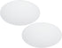 PATIKIL 8" Diameter Lampshade Diffuser, 2 Pcs 1.7mm Thick Round Diffuser Sheet
