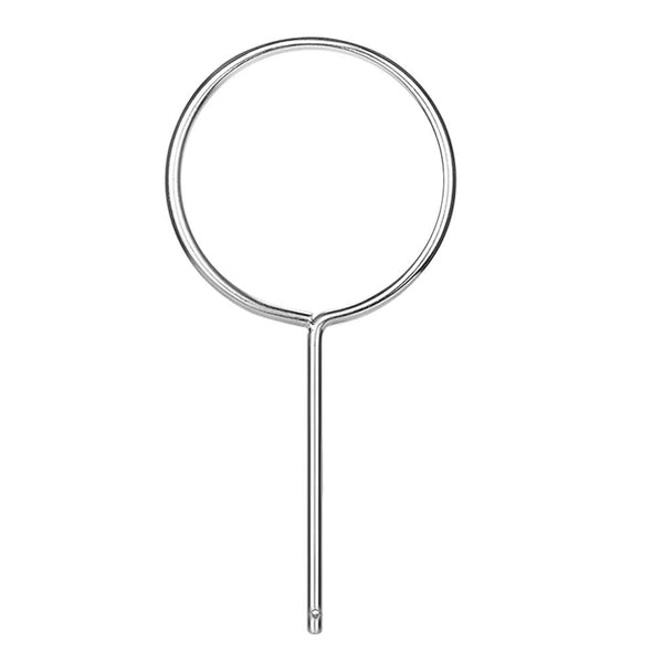 StonyLab Support Retort Ring, Chrome-Plated Lab Support Ring for Laboratory Experiment