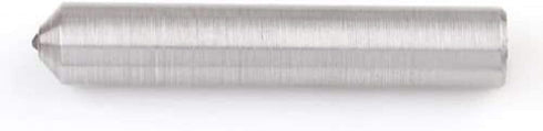 Trolleyshop Round Diamond Pen Dresser Grinder Shank, 1pc Silver 9.4 x 49mm/3/8" x 2" Grinding Wheel Single Point