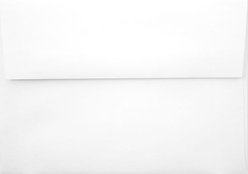 LUXPaper A1 Invitation Envelope in 80 lb Brilliant White - 100% Cotton for 3 1/2 x 4 7/8 Cards, Printable Envelopes for Invitations, with Peel and Press, 50 Pack, Envelope Size 3 5/8 x 5 1/8 (White) by LUXPaper