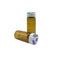 10ml Glass Bottle, Sterile Transparent Vial, Seals Empty Vials, Lab Sample Vial with Self Healing Injection Port, Flip