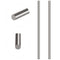 Glarks 2Pcs 6mm x 356mm Stainless Steel Solid Metal Round Rod for DIY RC Model Car, Helicopter, Airplane