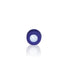 HPLC Pre-slit 9-425 Screw Thread Vial Blue Caps, 9mm, Blue PTFE/White Silicone Septa, 100 pcs/pk