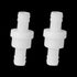 Feelers 1/2" (12MM) One Way Inline Check Valve, Non-Return Air Water Gas Check Valve, Pack of 2