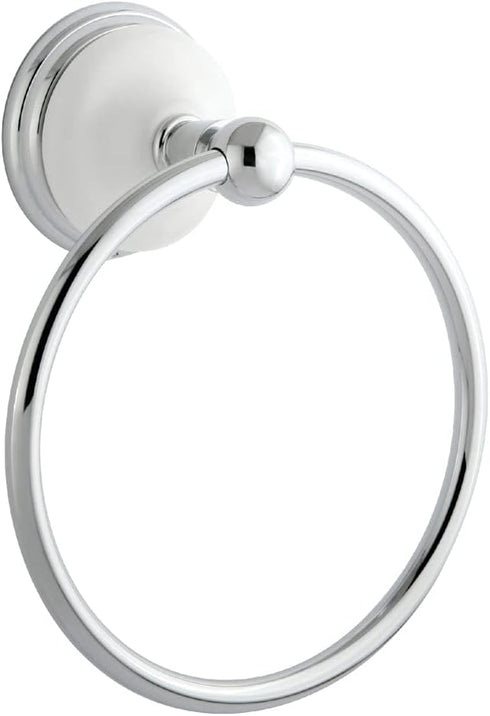 Kingston Brass Victorian Towel-Ring, 6-Inch, Polished Chrome