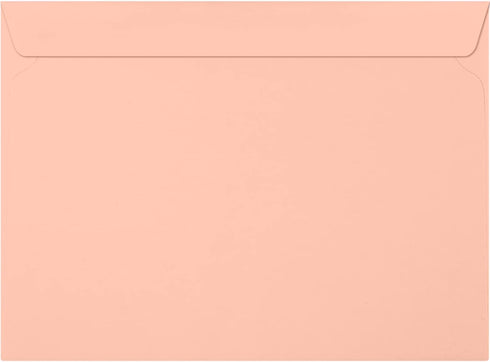 LUXPaper 9 x 12 Booklet Envelopes - Blush Pink, 80lb. Text, 50 Qty