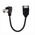 2.0 90 20cm cablecc Type B Male to Female USB Extension Cable Degree Down Angled for Printer Scanner Disk