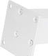 4Pcs 120mm Adjustable Square Cabinet Legs, Aluminum Alloy with Rotating Knob for Height Adjustment, for Cabinet Shelf