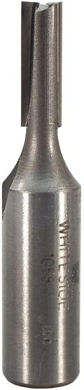Whiteside 1058 Straight Router Bit: 1/4 Inch Cutting Diameter, 1/2 Inch Shank,